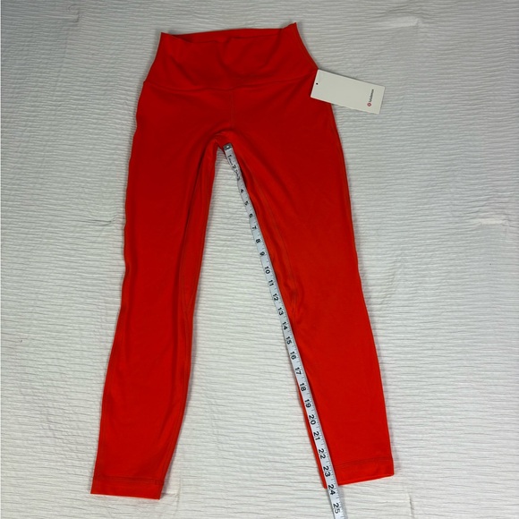 lululemon athletica Orange-Red Align High-Rise Leggings - Picture 8 of 9